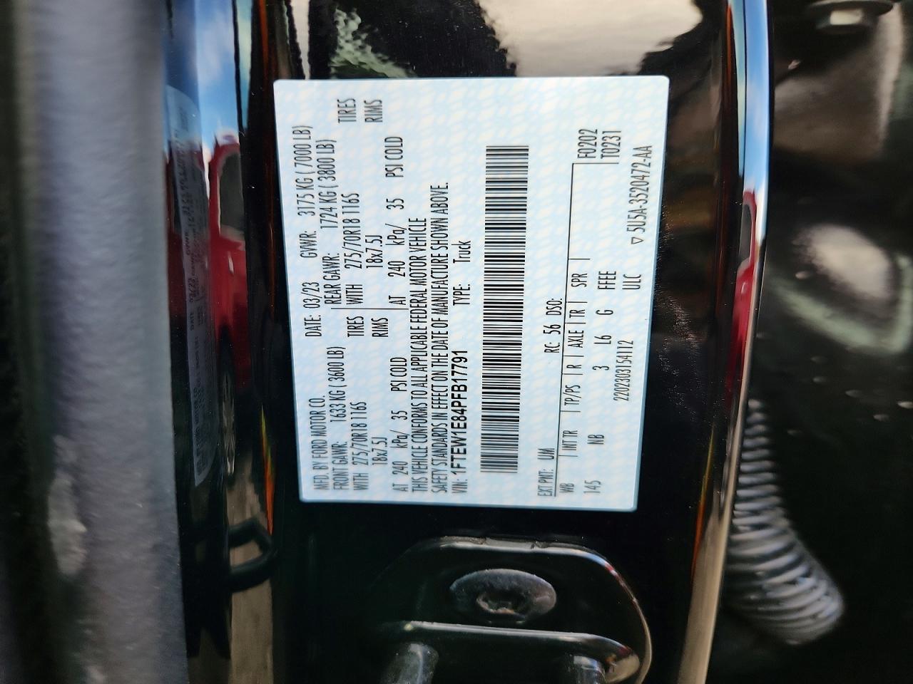 2023 Ford F150 Supercrew