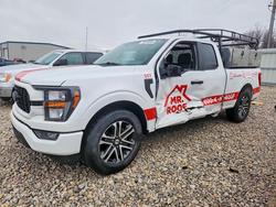 Salvage trucks for sale at Wayland, MI auction: 2023 Ford F150 Super Cab