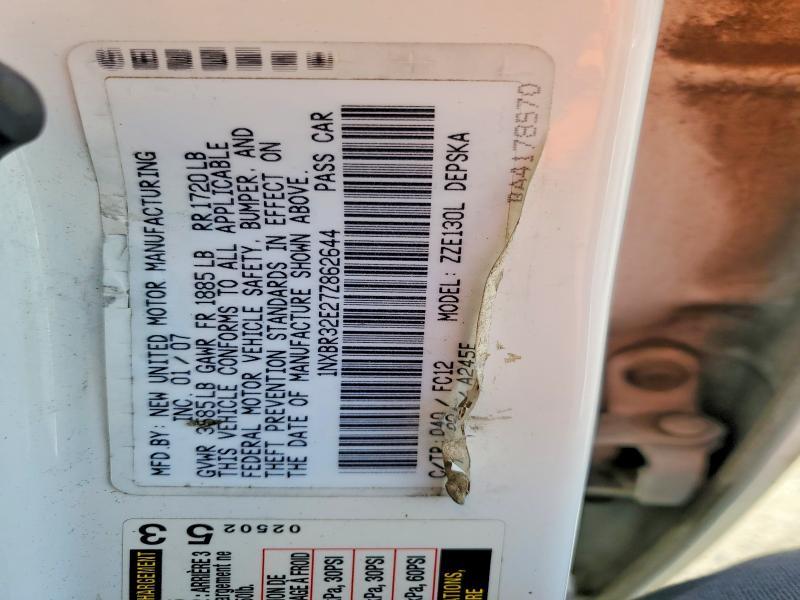 2007 Toyota Corolla s