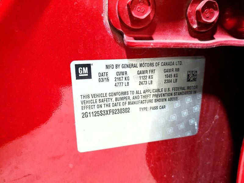 2015 Chevrolet Impala lt