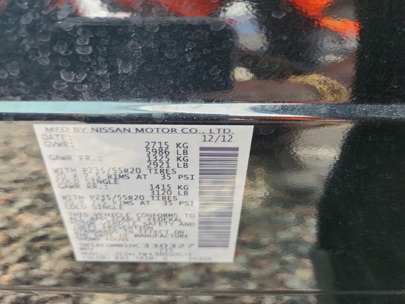 2013 Infiniti Jx35 Base