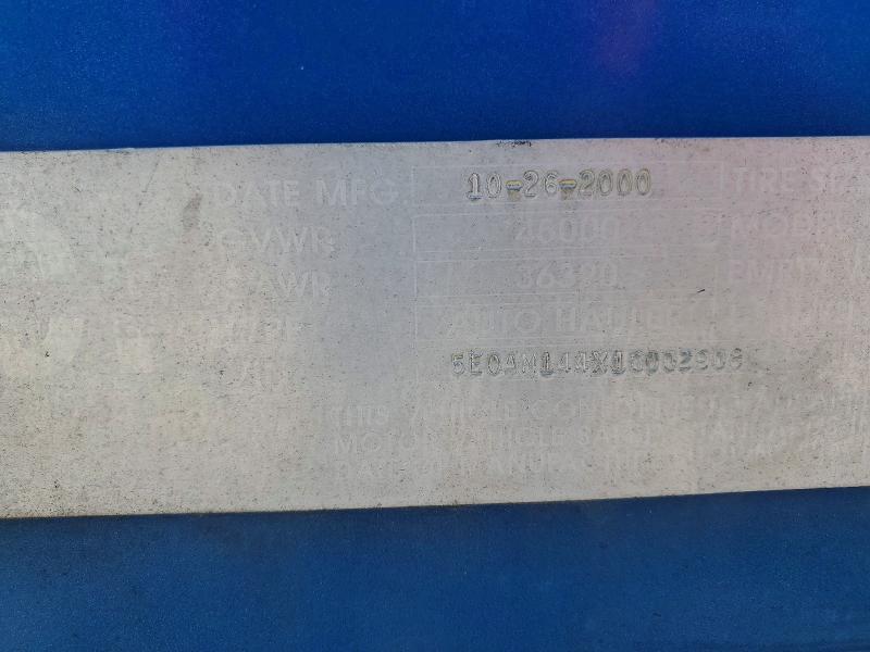 2001 Cottrell Trailer