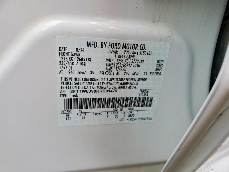 2024 Ford Maverick AWD Crew Cab 2.0L XLT
