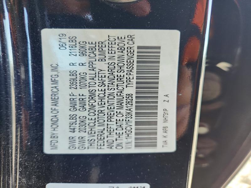 2019 Honda Accord Sport