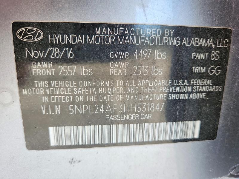 2017 Hyundai Sonata Base