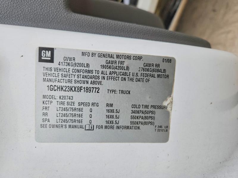 2008 Chevrolet Silverado K2500 Heavy Duty