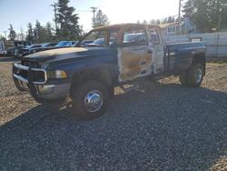 Salvage cars for sale from Copart Graham, WA: 2002 Dodge RAM 3500
