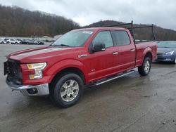 Salvage trucks for sale at Ellwood City, PA auction: 2015 Ford F150 Supercrew