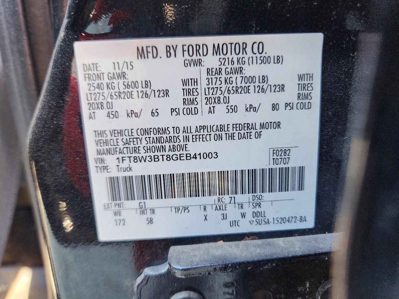 2016 Ford F350 Super Duty