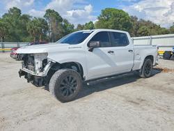 Salvage trucks for sale at Fort Pierce, FL auction: 2020 Chevrolet Silverado K1500 Custom