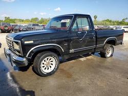 Salvage cars for sale from Copart Mercedes, TX: 1986 Ford F150