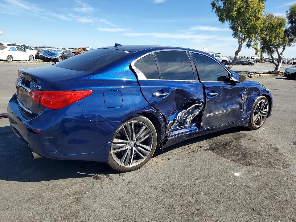 2018 Infiniti Q50 red Sport 400