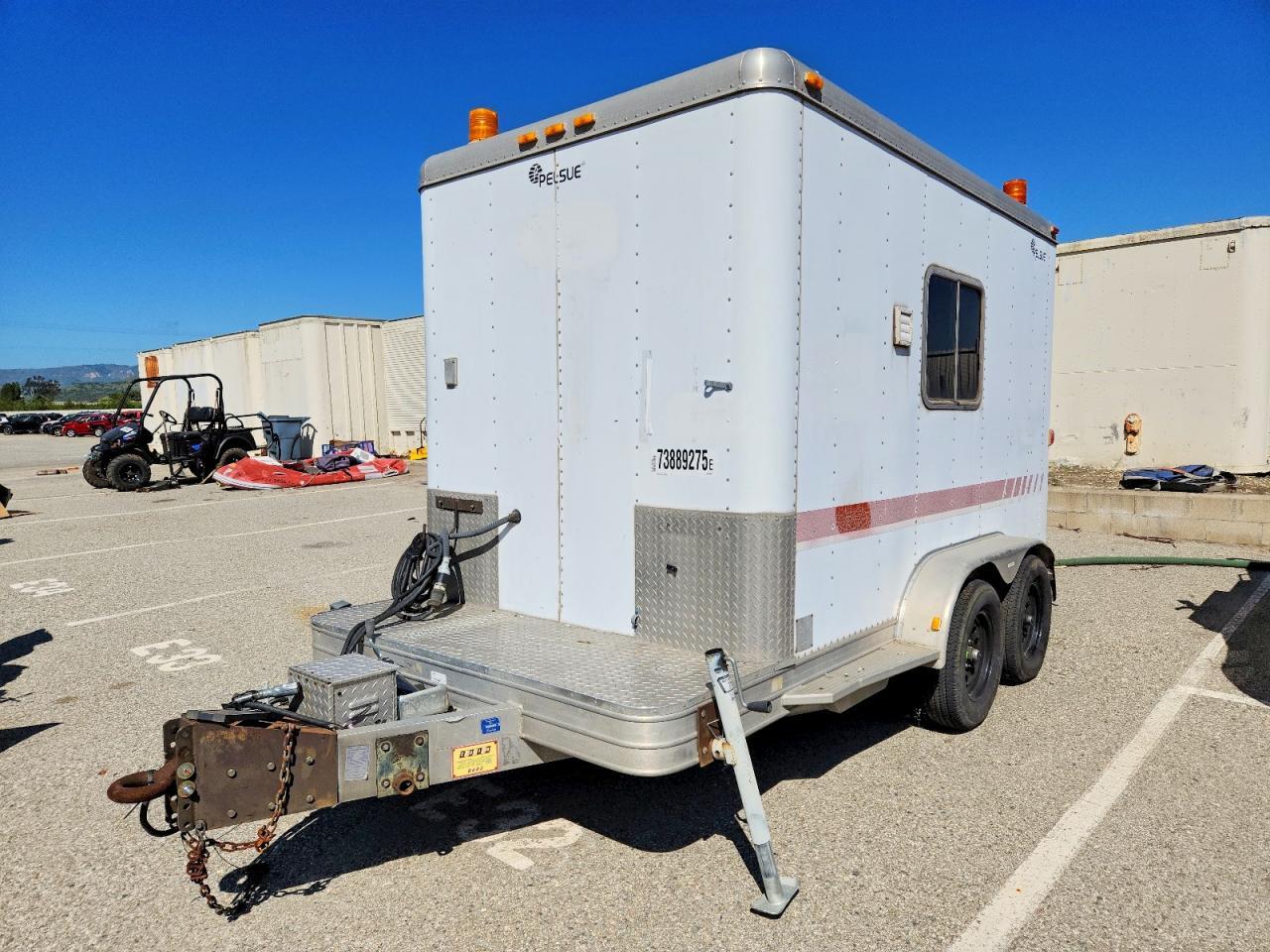 1998 Pelsue 1998 Featherlite Fiber Optic Splicing Trailer