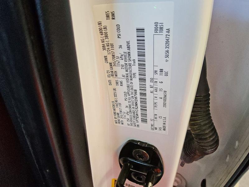 2021 Ford F150 Supercrew