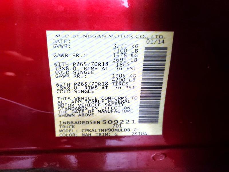 2014 Nissan Titan SV