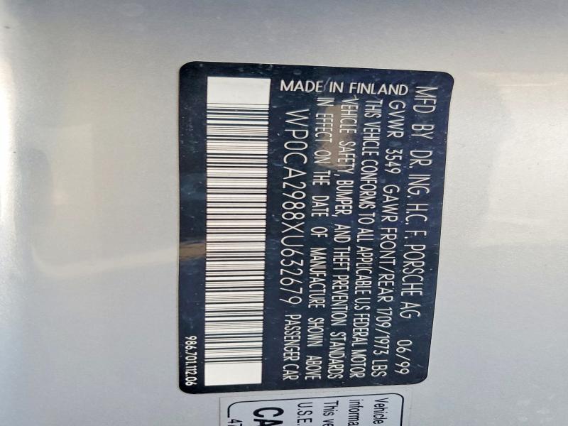 1999 Porsche Boxster