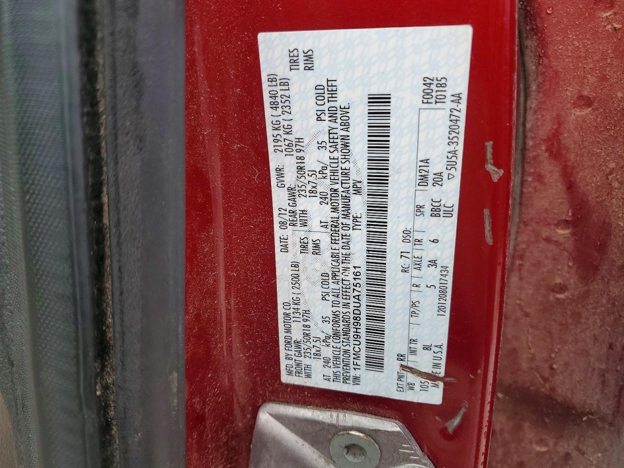 2013 Ford Escape sel