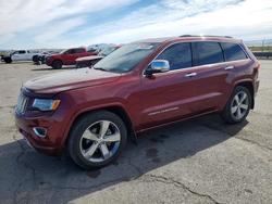 Jeep salvage cars for sale: 2016 Jeep Grand Cherokee Overland