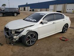 Honda salvage cars for sale: 2016 Honda Accord Sport