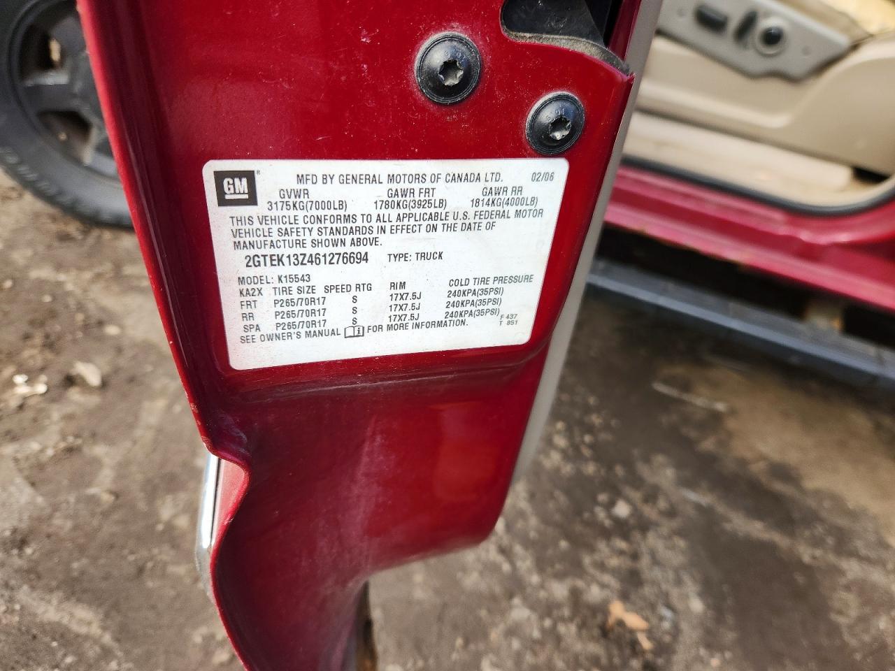 2006 GMC New Sierra K1500