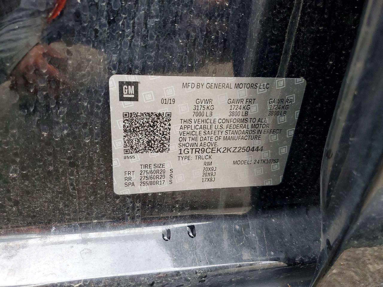 2019 GMC Sierra K1500 Elevation