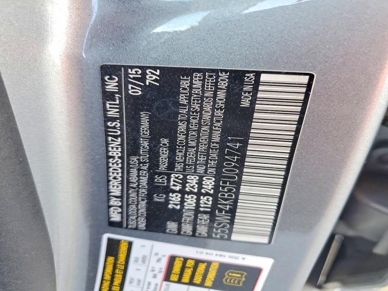 2015 Mercedes-Benz C 300 4matic