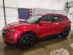 Chevrolet Blazer rs salvage cars for sale: 2022 Chevrolet Blazer rs