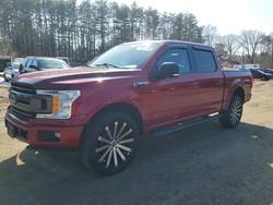 Ford f150 Supercrew salvage cars for sale: 2018 Ford F150 Supercrew