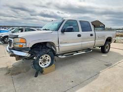 Salvage trucks for sale at Grand Prairie, TX auction: 2005 GMC Sierra C2500 Heavy Duty
