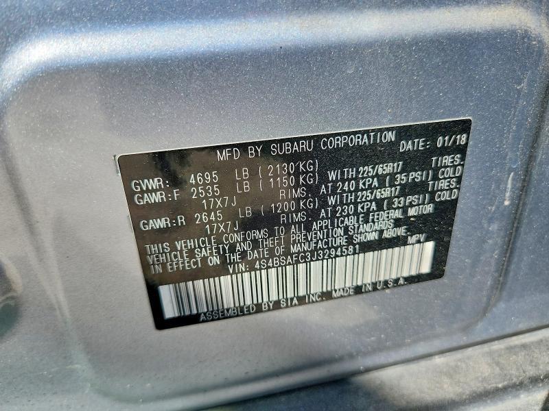 2018 Subaru Outback 2.5i Premium