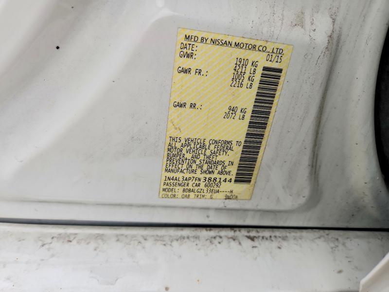 2015 Nissan Altima 2.5 s