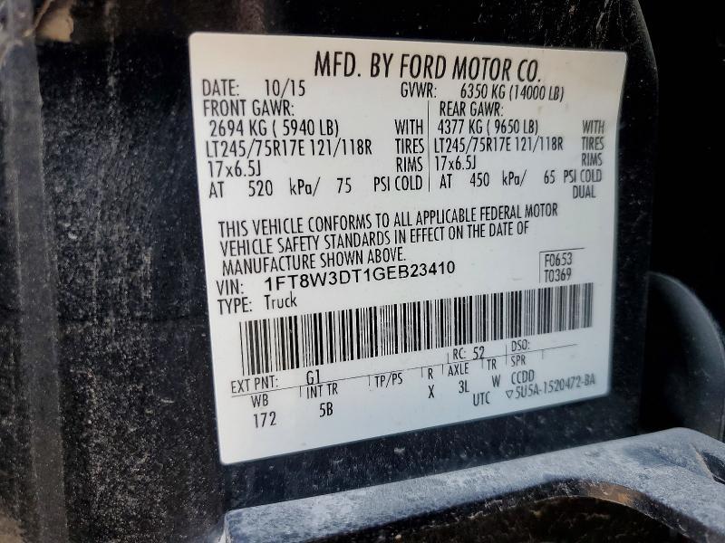 2016 Ford F350 Super Duty