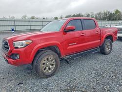 Toyota Tacoma salvage cars for sale: 2017 Toyota Tacoma SR5 V6