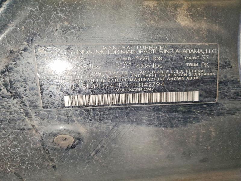 2017 Hyundai Elantra se