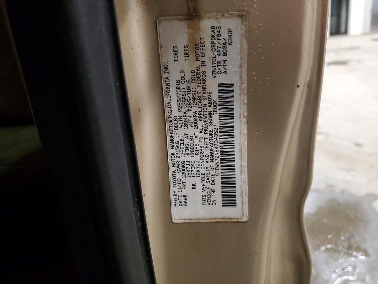 2004 Toyota Tacoma V6