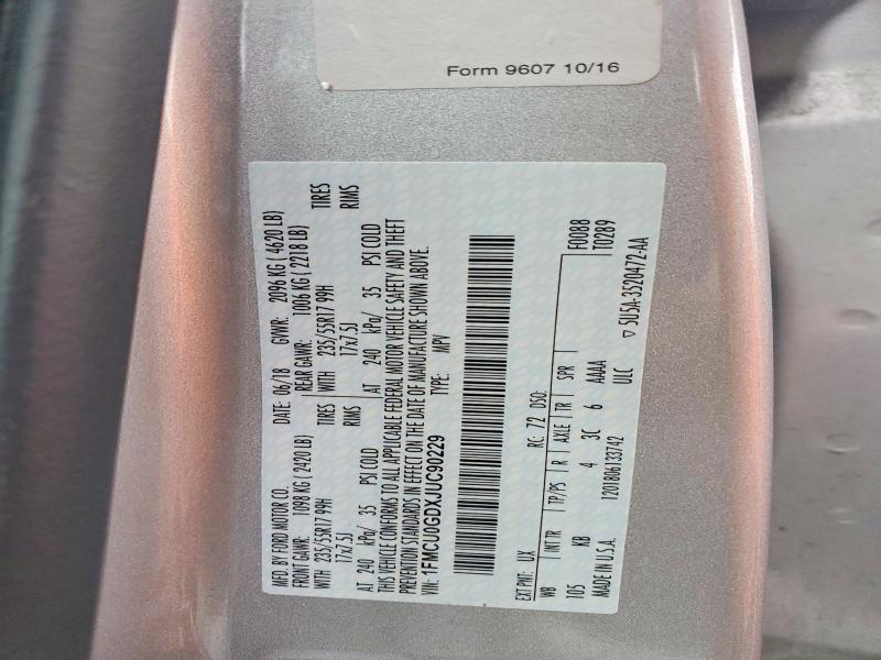 2018 Ford Escape se