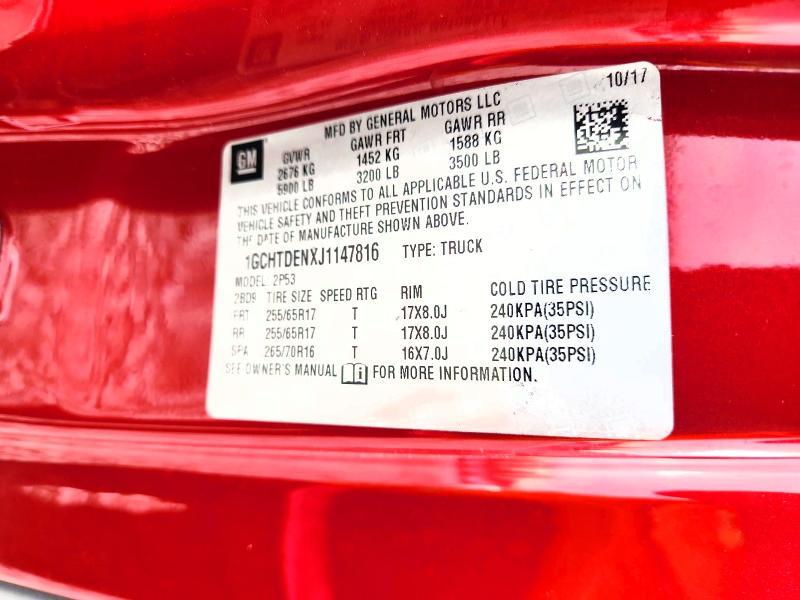 2018 Chevrolet Colorado Z71