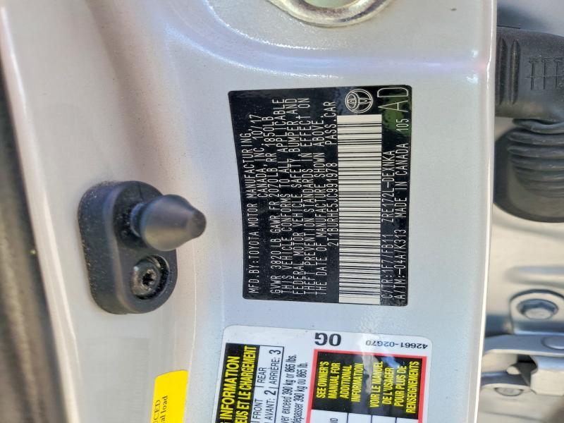 2018 Toyota Corolla le