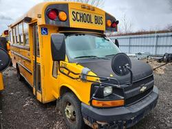 Salvage trucks for sale at Bowmanville, ON auction: 2011 Thomas Minotour G4500-School Bus