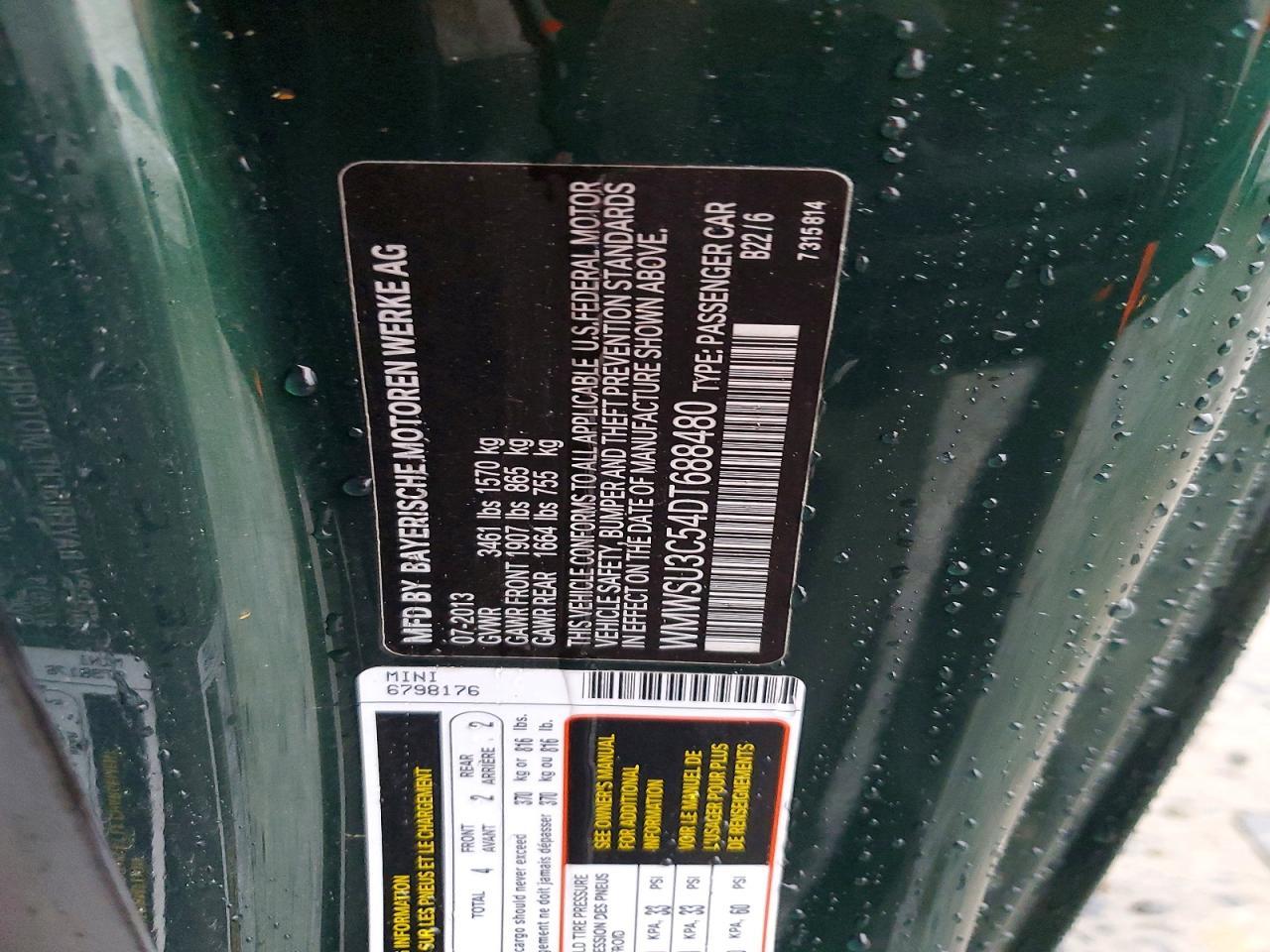 2013 Mini Cooper