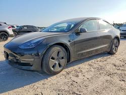 Tesla salvage cars for sale: 2023 Tesla Model 3