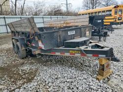 Salvage cars for sale from Copart Columbus, OH: 2022 Bigtx 14LD-14BK Dump Trailer