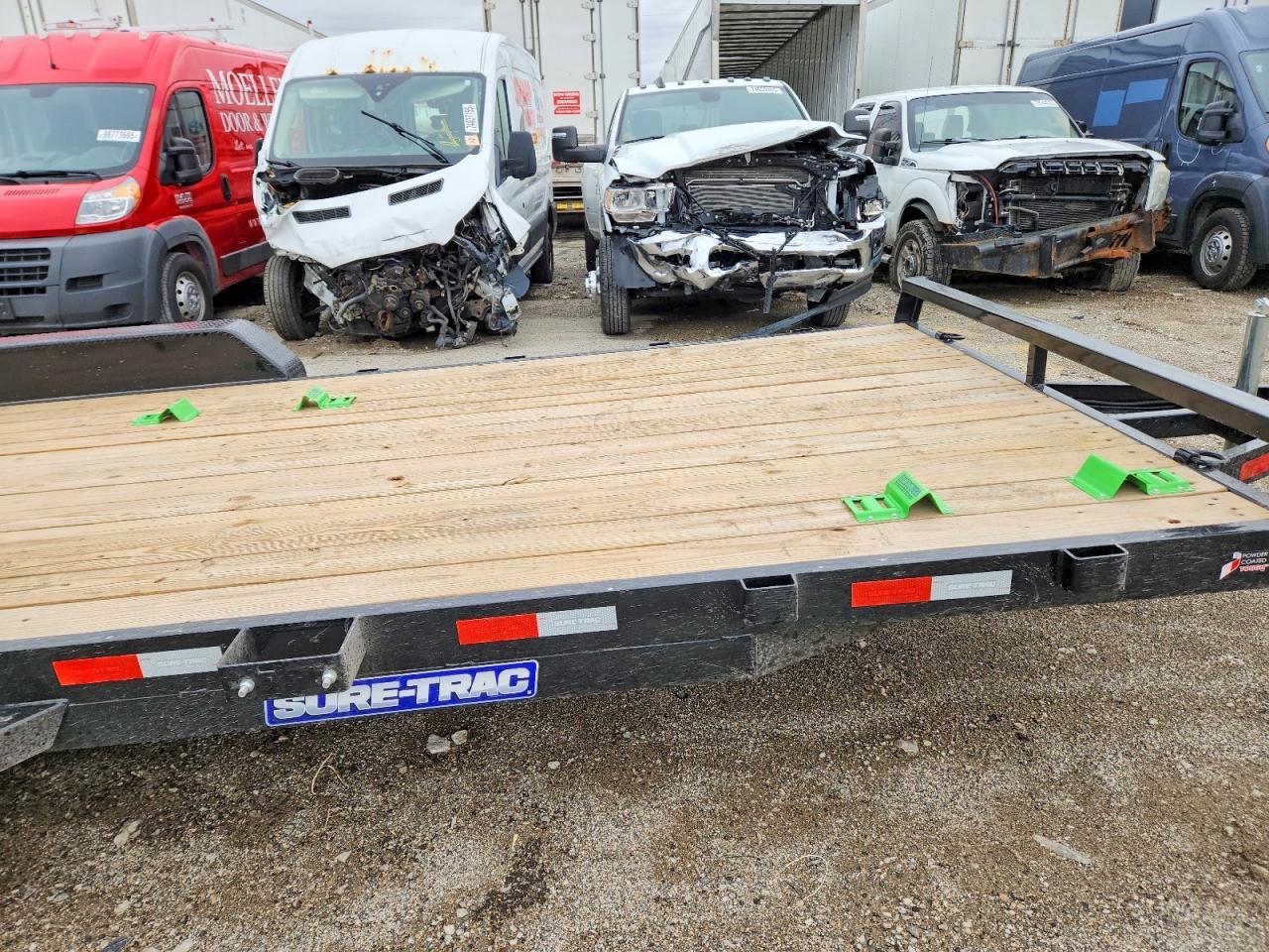 2026 Sure-Trac ST8220CHW-B-070 Equipment Trailer