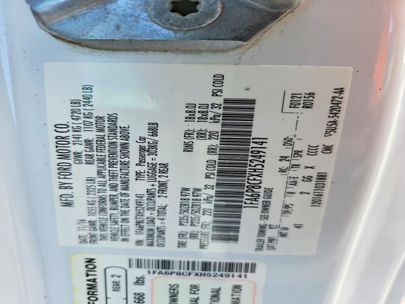 2017 Ford Mustang gt