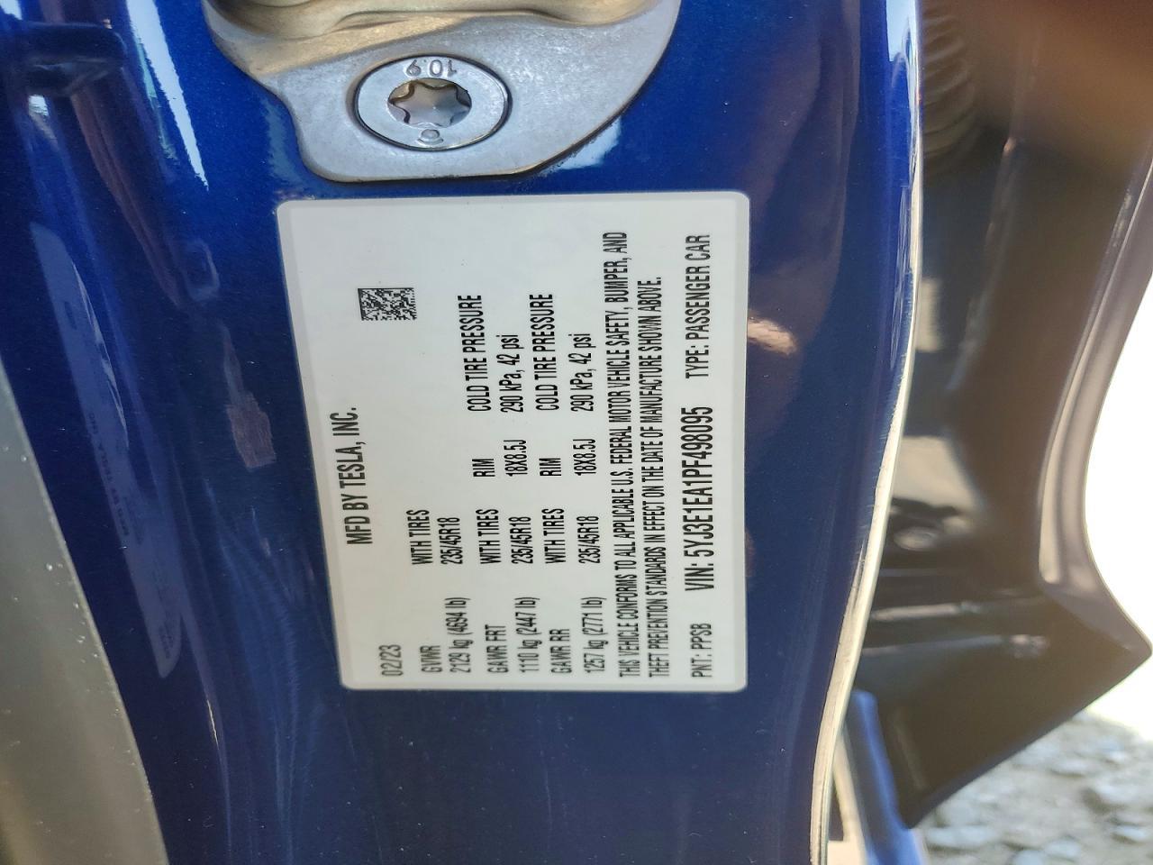 2023 Tesla Model 3