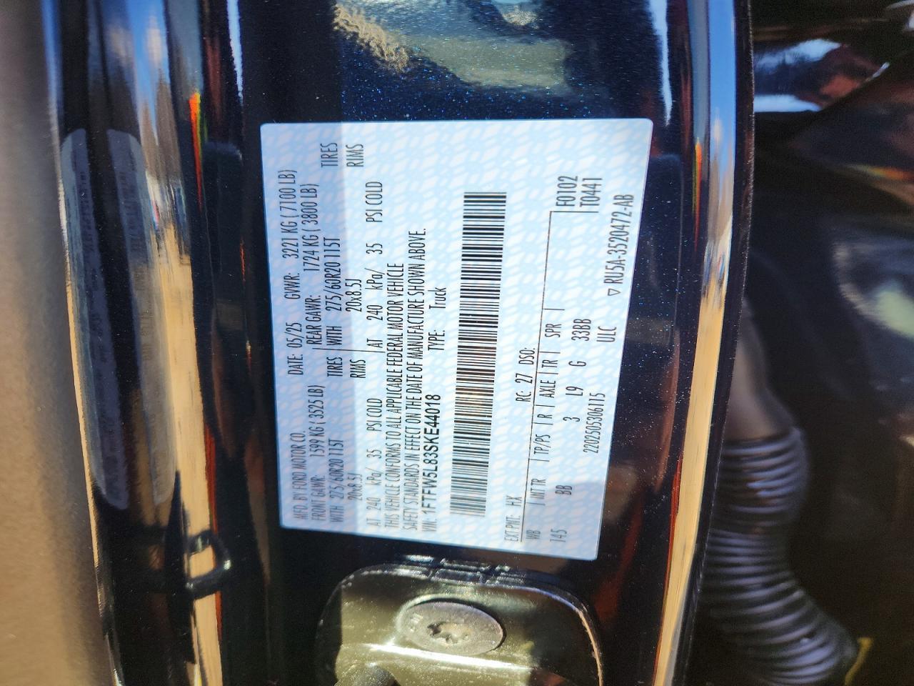 2025 Ford F150 Lariat