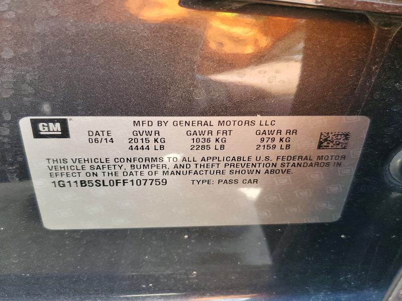 2015 Chevrolet Malibu ls