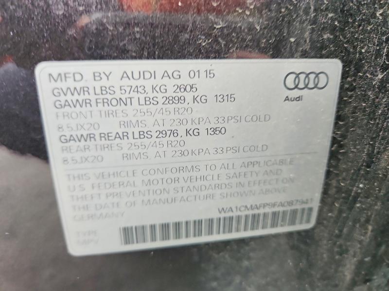 2015 Audi Q5 tdi Premium Plus