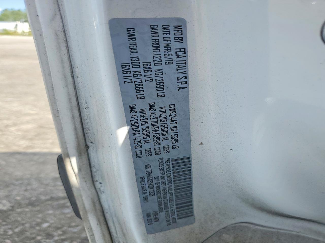 2019 Dodge RAM Promaster City