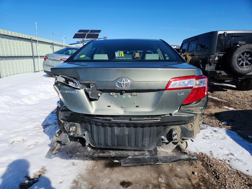 2012 Toyota Camry le